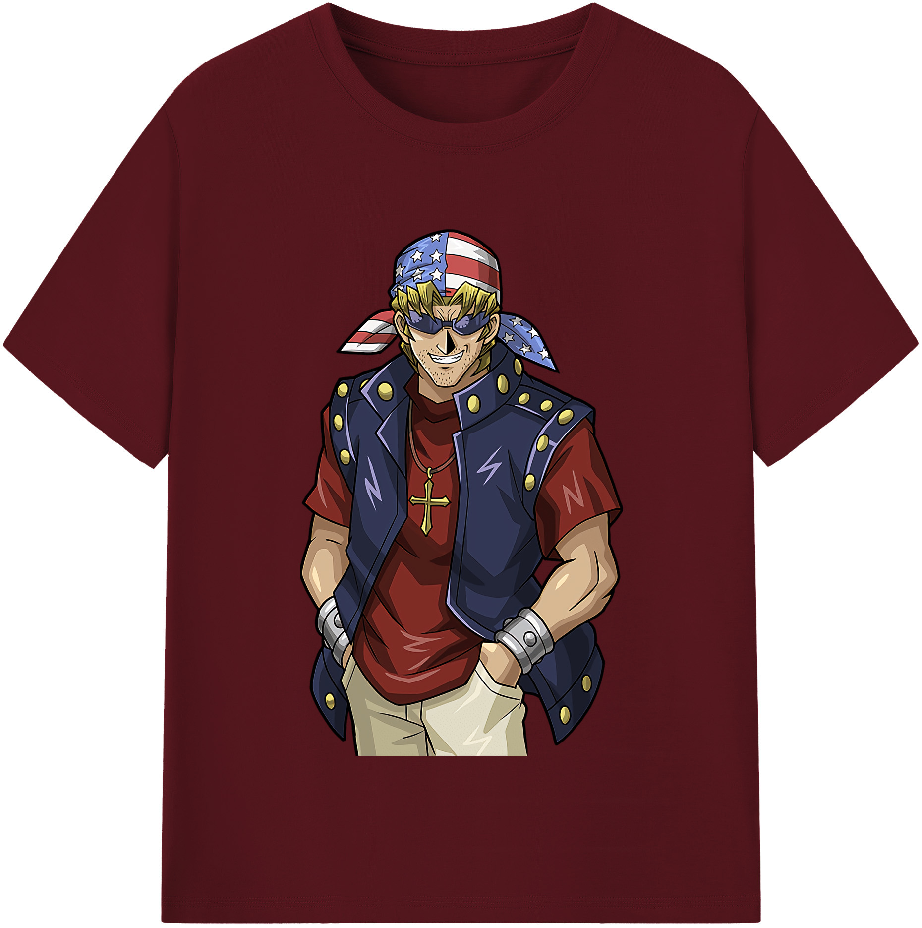 （画像用） 遊☆戯☆王 Yu-Gi-Oh! 綿100％半袖Tシャツ（フロントプリント）